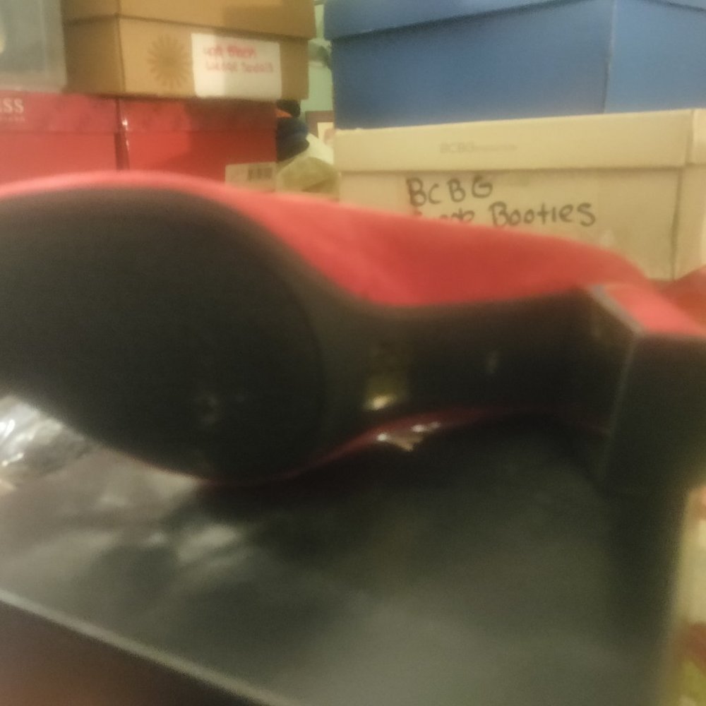 Red Heels Red Pumps by DKNY Block heel